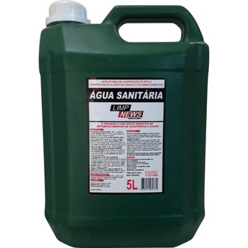 AGUA SANITARIA LIMP NEWS 5L