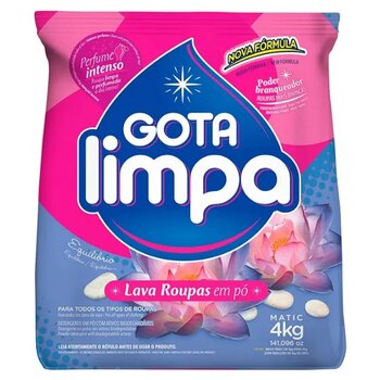 SABAO EM PO  GOTA LIMPA 4KG EQUILIBRIO