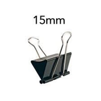PRENDEDOR DE PAPEL GRAMPO MOL - 15mm