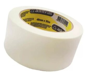 FITA CREPE BRANCA 48X40M ADELBRAS