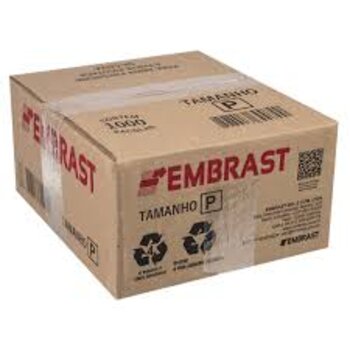 SACOLA EMBRAST P PLUS 29X39 CAIXA C/1000