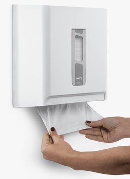 SUPORTE PARA PAPEL TOALHA INTERFOLHA  BRANCO  TP