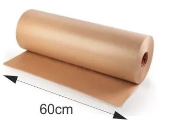 BOBINA EMBRULHO KRAFT 60CM X 130 METROS