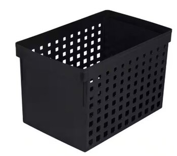 CAIXA ARQUIVO P/ PASTA SUSPENSA PRETA LARGO ALTO ORDENE OFFICE 70122