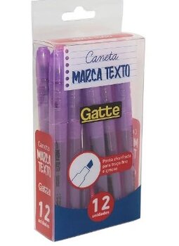 MARCA TEXTO LILAS GATTE