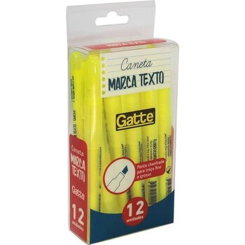 MARCA TEXTO BASIC AMARELO GATTE