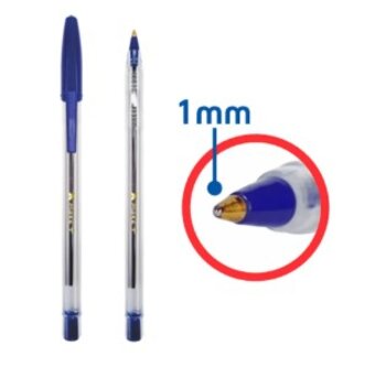 CANETA ESFEROGRAFICA  AZUL 1.0MM - GATTE