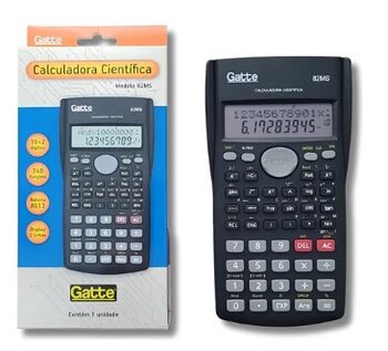 CALCULADORA CIENTIFICA 240 FUNCOES GATTE