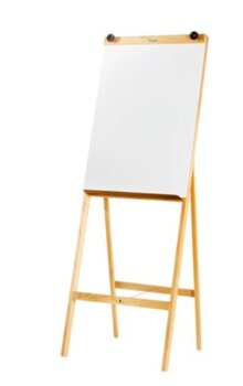 CAVALETE FLIP CHART C/ QUADRO BRANCO 60X90 MADEIRA 2525 SOUZA