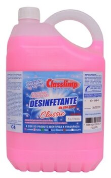 DESINFETANTE CONCENTRADO  FLORAL 5L CLASSLIMP