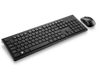 TECLADO+MOUSE SEM FIO PRETO KIT TC212 - MULTILASER