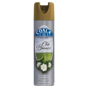 BOM AR AMBIENTE CHA BRANCO 400ML