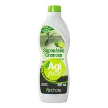 SAPONACEO CREMOSO LIMAO 300ML AGIFACIL