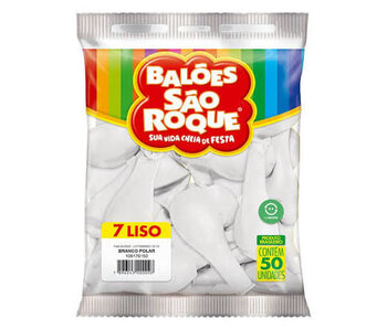 BALAO  - C/50 UN BRANCO N°7 SAO ROQUE