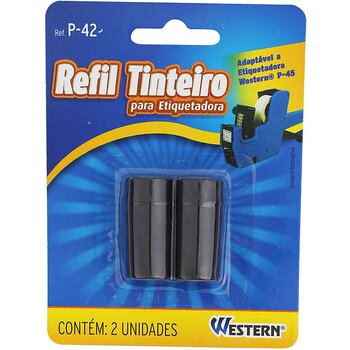 Rolete entintador Refil P/Etiquetdora - Western -