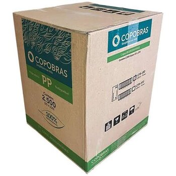 COPO PLASTICO DESCARTAVEL  180 ml - COPOBRAS BIODEGRADAVEL