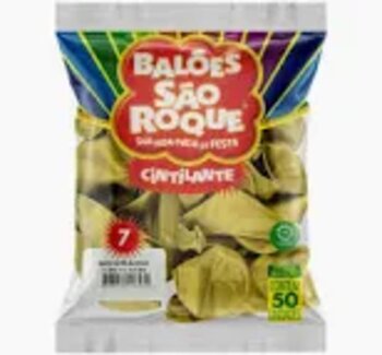 BALAO  - C/50 UN DOURADO  N°7 SAO ROQUE