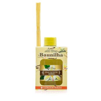 DIFUSOR COM VARETA 250ml  BAUNILHA AROMAS DO BRASIL
