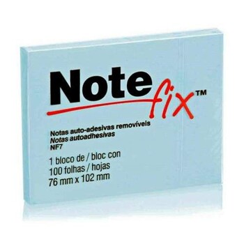 BLOCO NOTEFIX- 76X102 AZUL