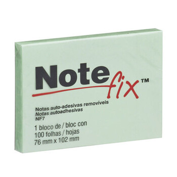 BLOCO NOTEFIX-76X102 VERDE